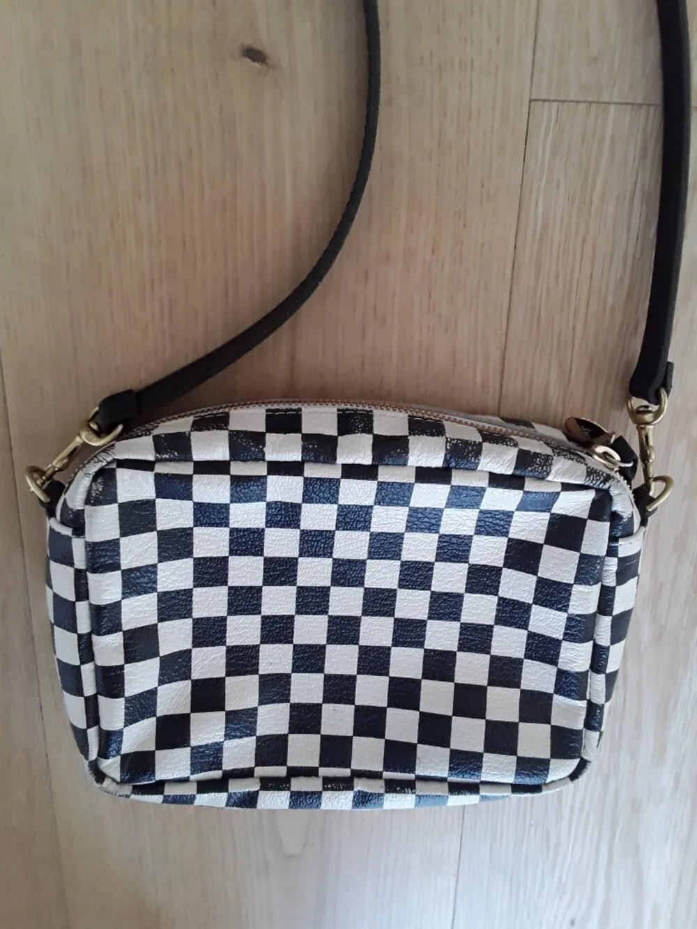 Clare V Checker Midi bag - Picture 5 of 10